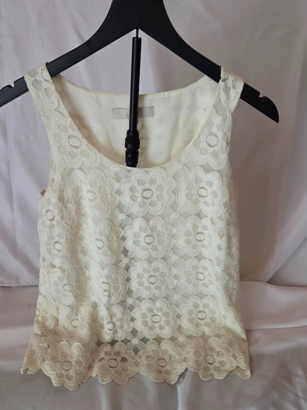 Ann Taylor LOFT Lace Tank Top | Size Small